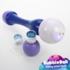 Flashing Bubble Wand Ball Style toy featuring a colorful bubble ball in shades of purple and blue.