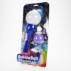 The Flashing Bubble Wand Ball Style, a blue and purple light-up toy, showcases a bright bulb for enchanting bubble play.